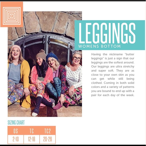 LuLaRoe OS Buttery Soft Leggings - Picture 6 of 6